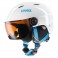 Uvex junior Visor white-turqouise