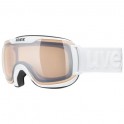 Uvex downhill 2000 S V white/dl/vario silver mirr